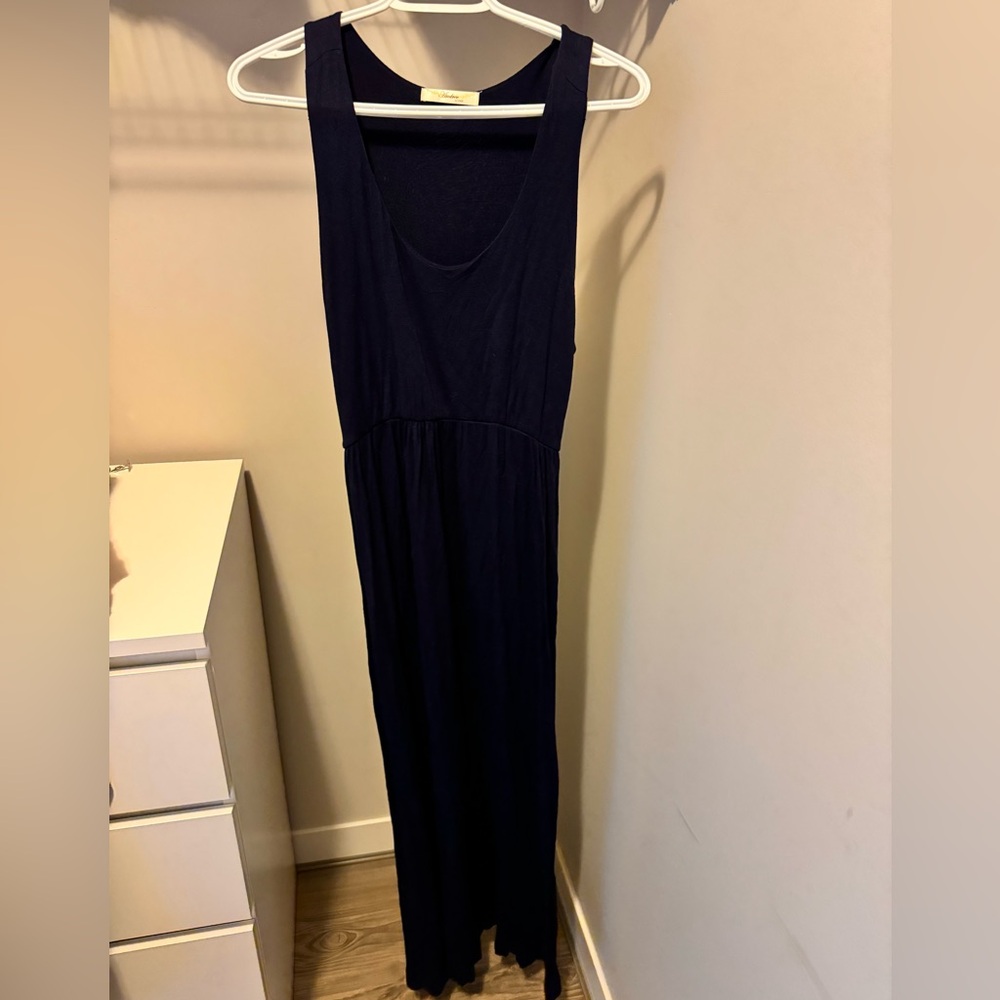 Navy Maxi Dress